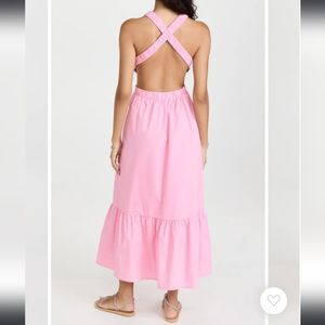 English Factory Elastic Detail Sleeveless Dress